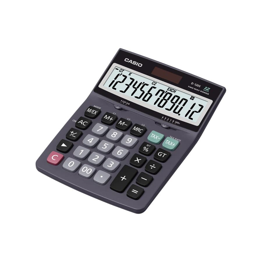 حاسبة مكتب CASIO D-120S