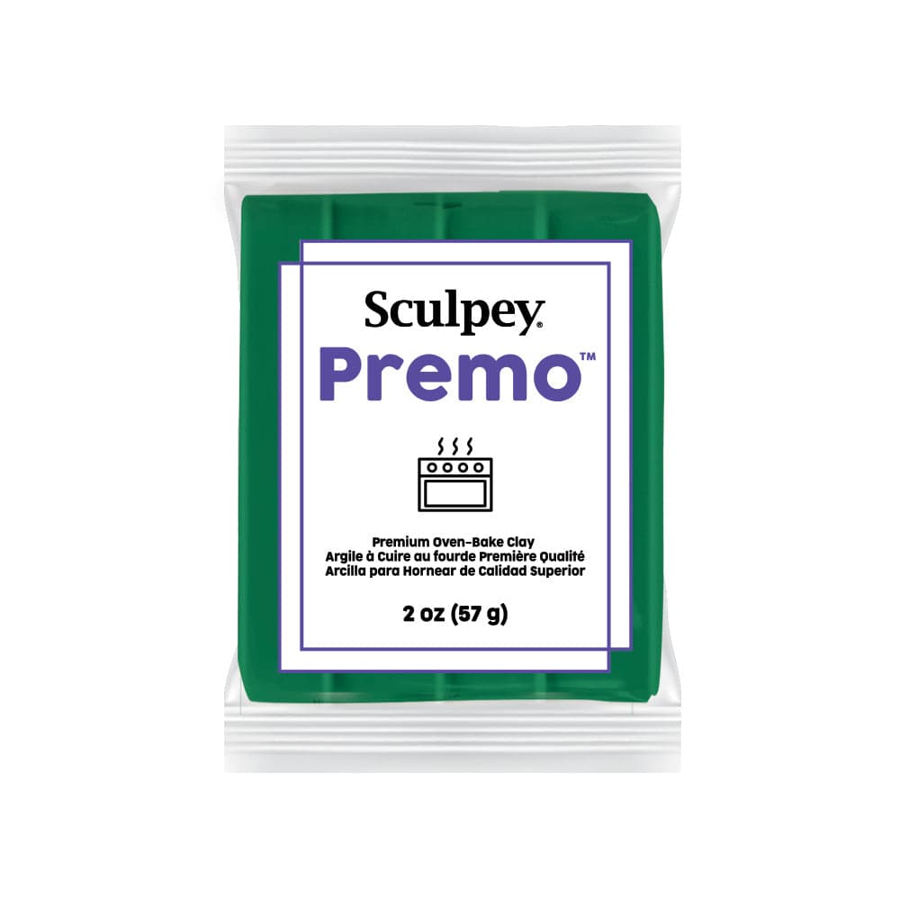 صلصال بوليمر Premo Sculpey – أخضر غابة بريق (57 غم)