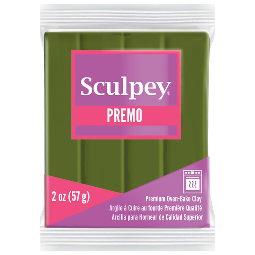 صلصال بوليمر Premo Sculpey – زيتوني سفاري (57 غم)