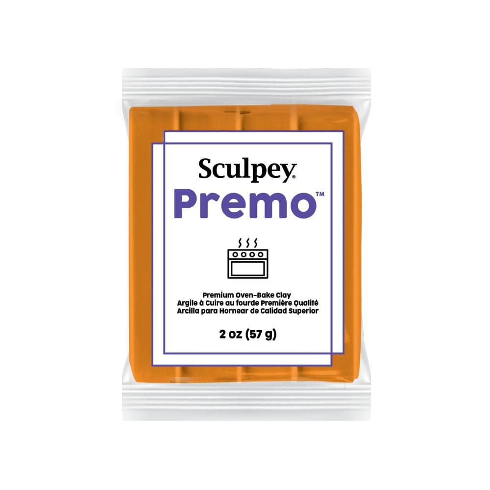صلصال بوليمر Premo Sculpey – برتقالي محروق (57 غم)