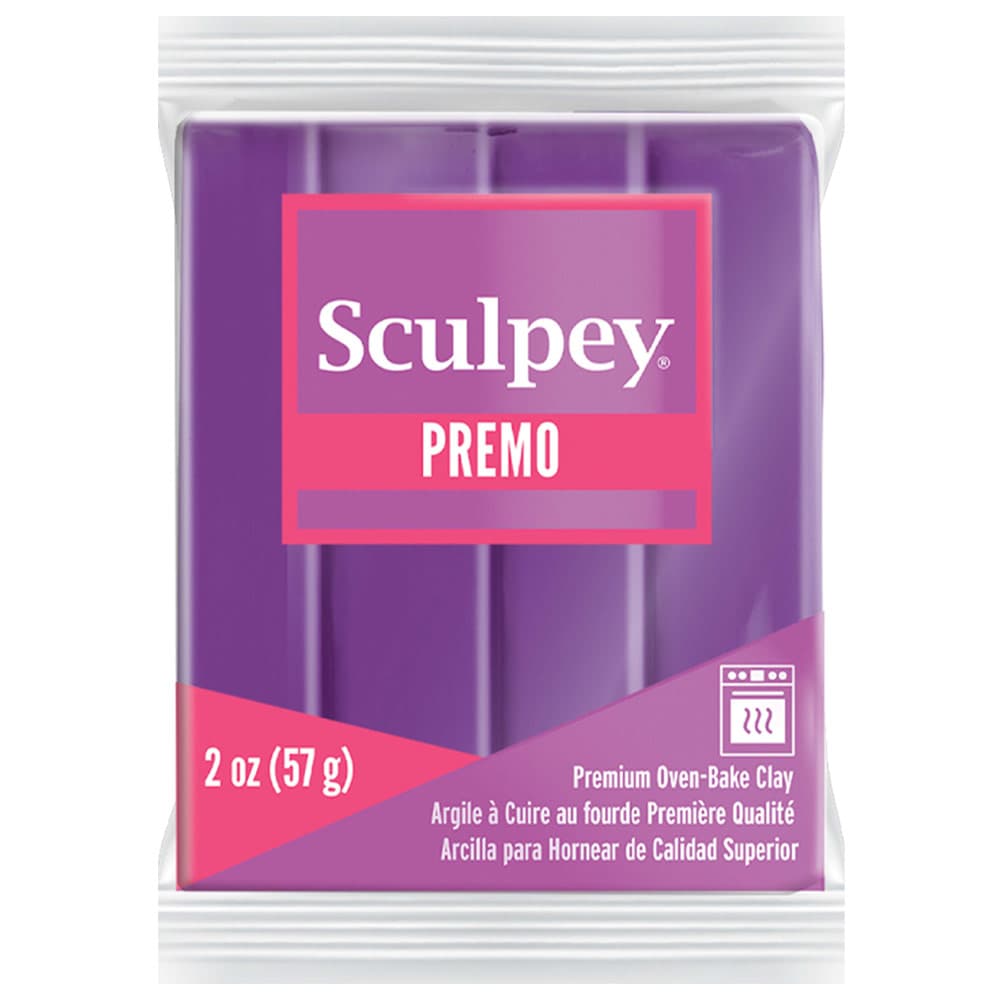 صلصال بوليمر Premo Sculpey – بنفسجي لؤلؤي (57 غم)