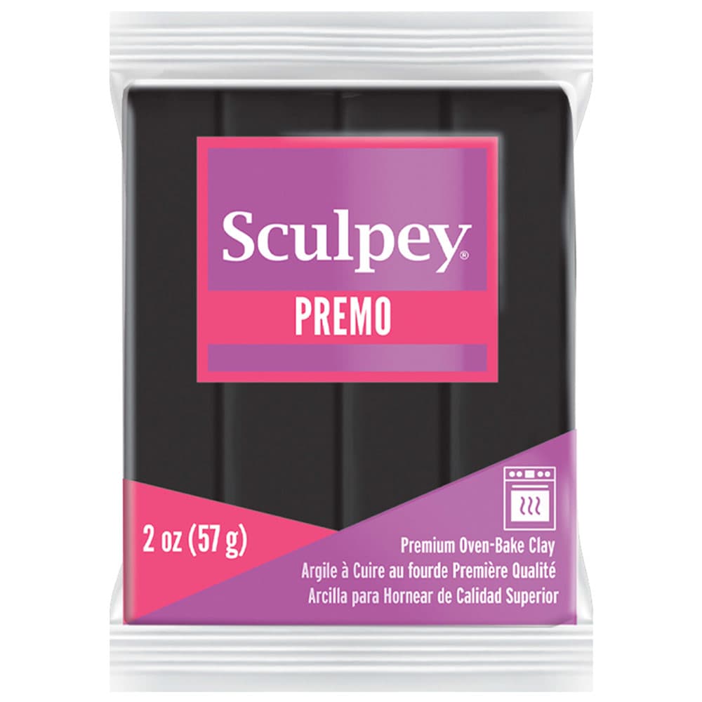 صلصال بوليمر Premo Sculpey – أسود (57 غم)