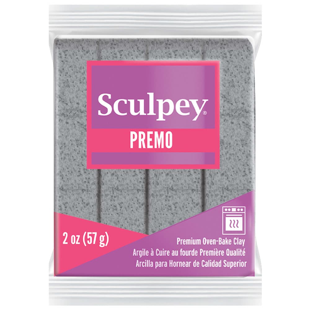 صلصال بوليمر Premo Sculpey – رمادي جرانيت (57 غم)