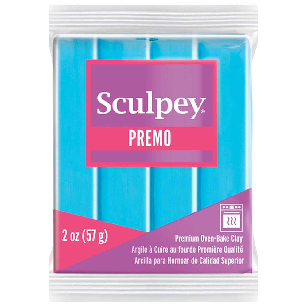 صلصال بوليمر Premo Sculpey – تركواز (57 غم)