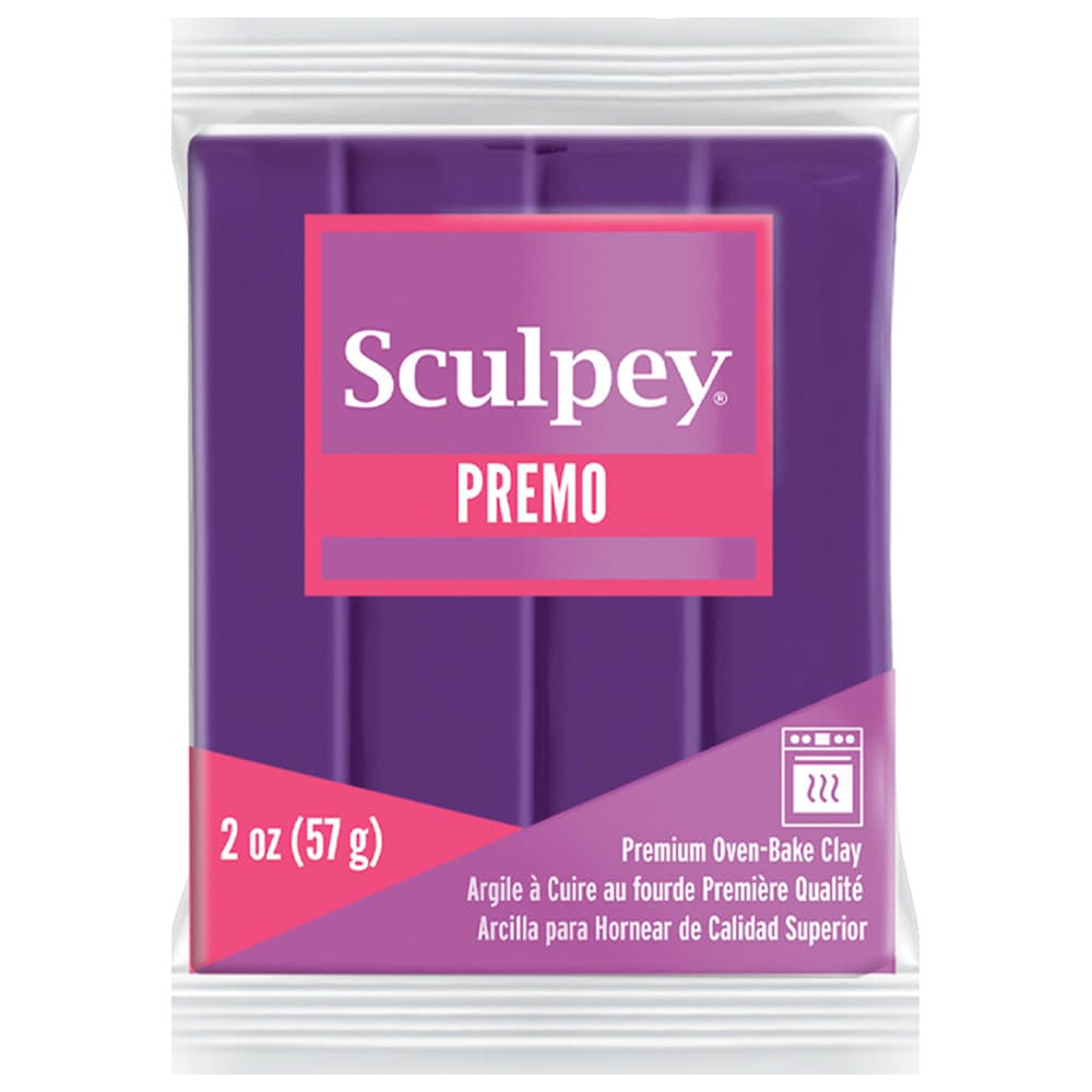 صلصال بوليمر Premo Sculpey – بنفسجي (57 غم)