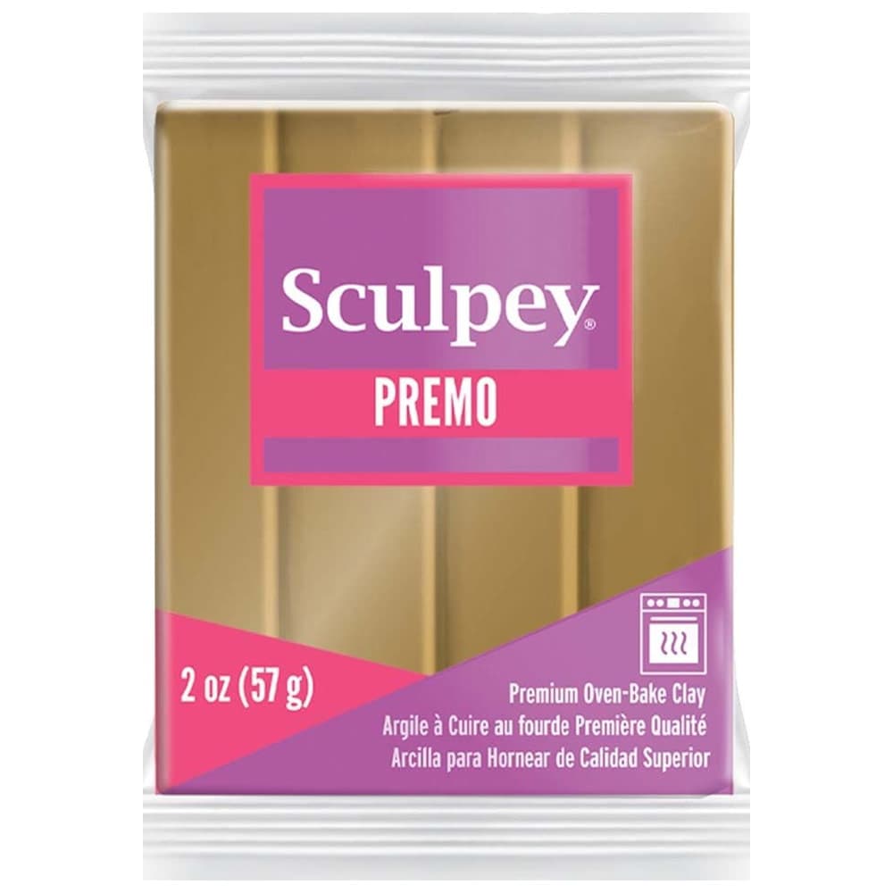 صلصال بوليمر Premo Sculpey – ذهبي عتيق (57 غم)