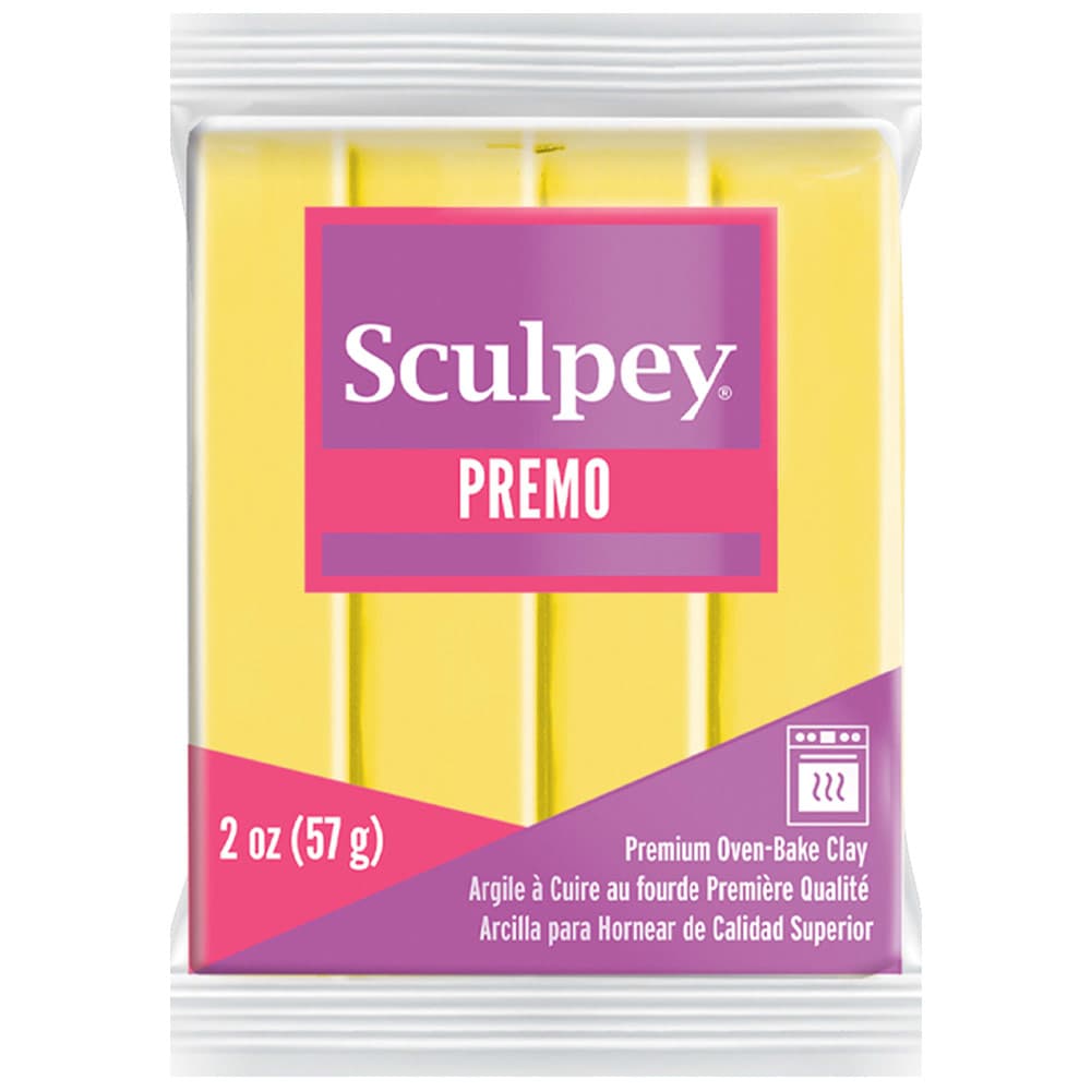 صلصال بوليمر Premo Sculpey – أصفر شروق (57 غم)