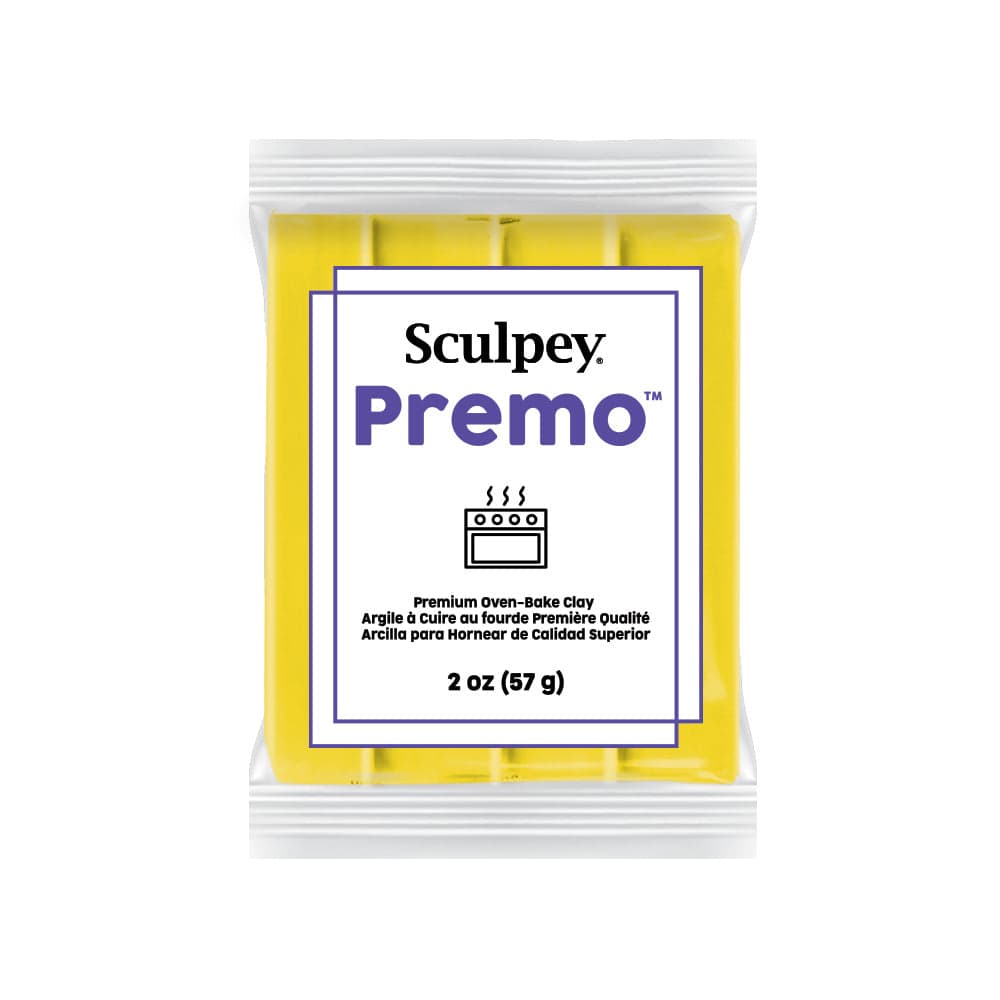 صلصال بوليمر Premo Sculpey – أصفر كادميوم (57 غم)