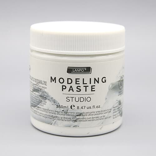 Illustrative photo / صورة توضيحية: معجون تشكيل تريب (Modeling Paste) – 250 مل