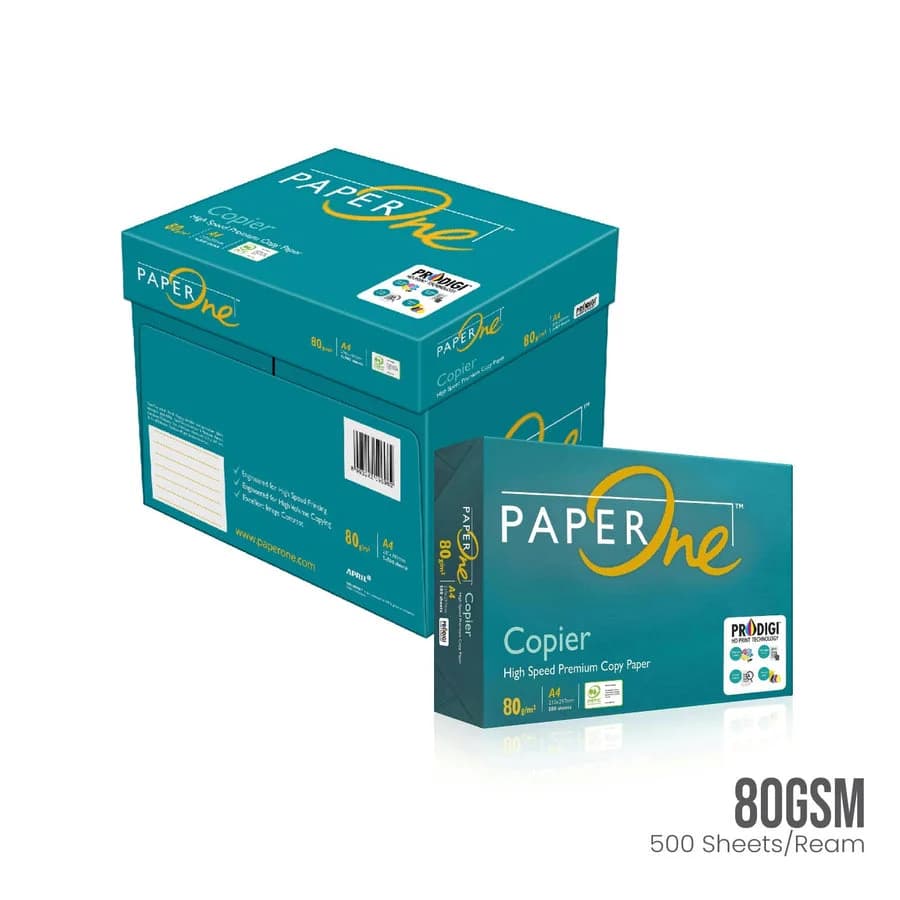 PaperOne A4 Copy Paper (Green), ream of 500
